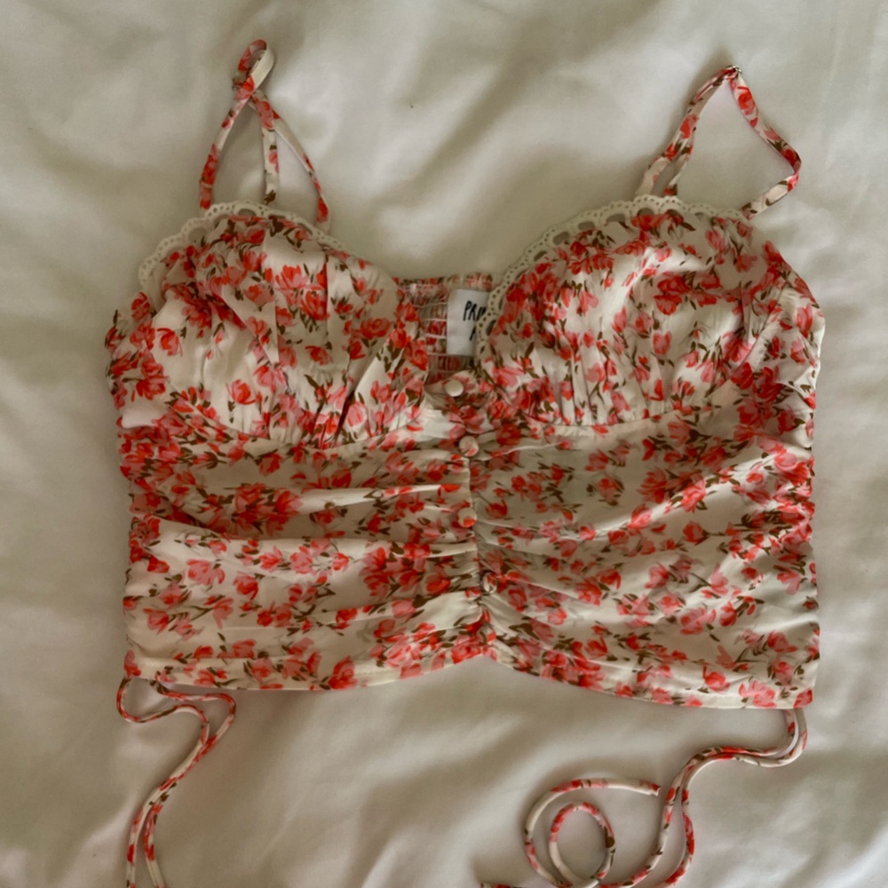 Floral Crop Top
